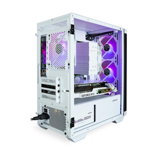 Кутия за компютър Zalman M4 White, Mini Tower, 2x USB 3.0, 1x USB 2.0, mATX / Mini-ITX