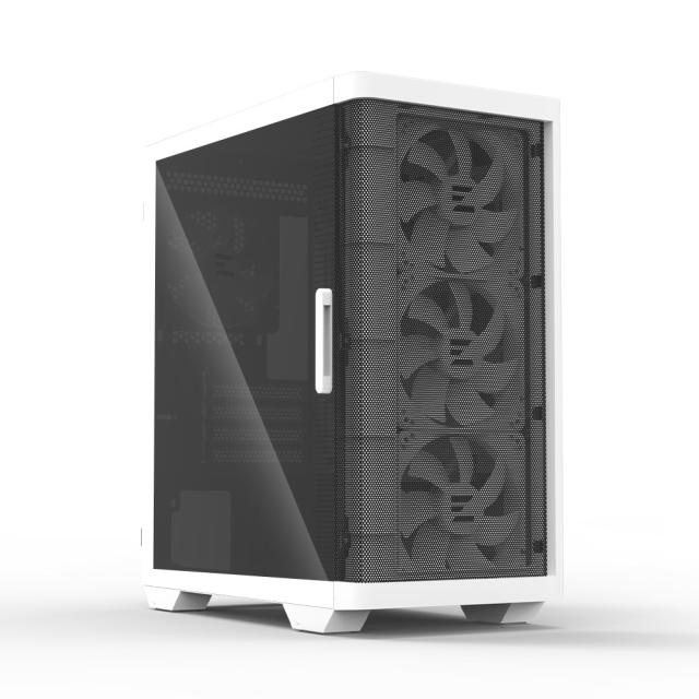 Кутия за компютър Zalman M4 White, Mini Tower, 2x USB 3.0, 1x USB 2.0, mATX / Mini-ITX