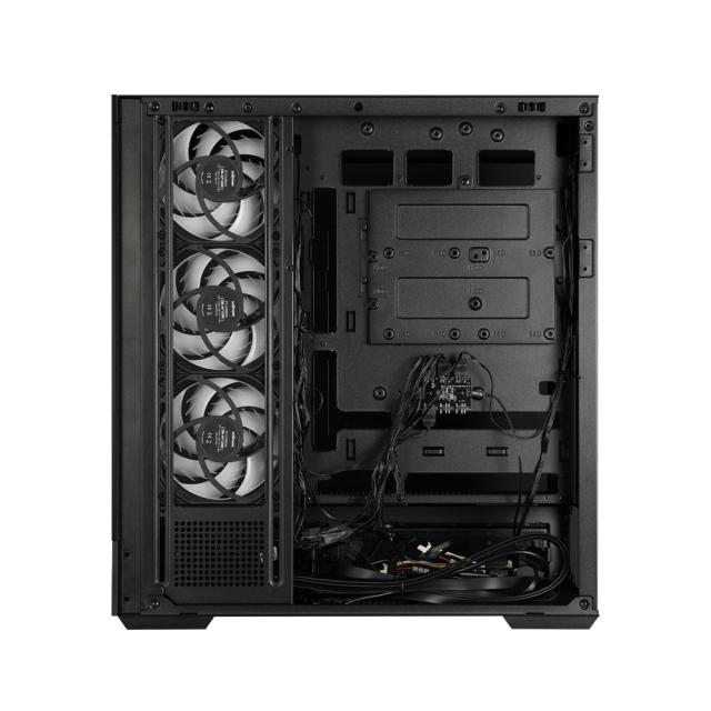 Кутия за компютър Zalman P40 NAMU BLACK, Mid Tower, 1x USB Type-C, 1x USB 3.0, 1x HD Audio, ATX / mATX / Mini-ITX