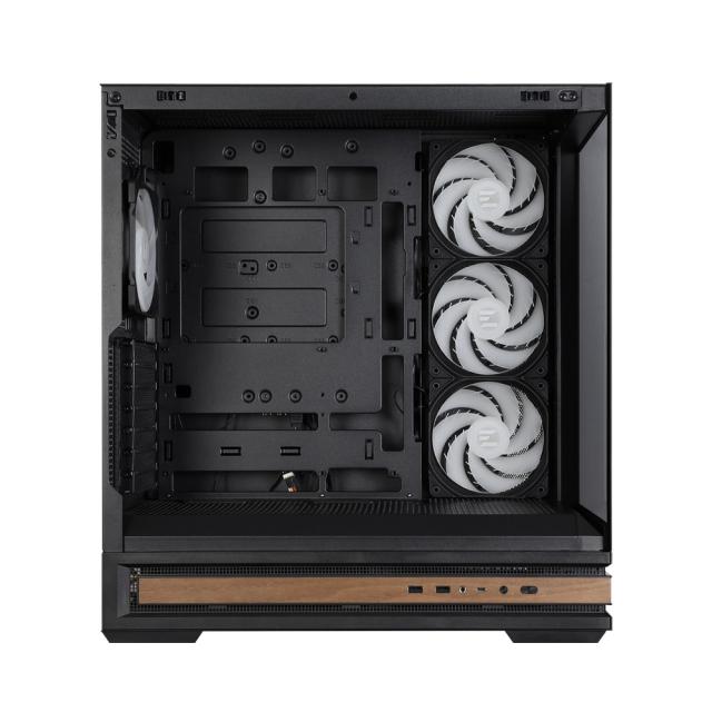 Кутия за компютър Zalman P40 NAMU BLACK, Mid Tower, 1x USB Type-C, 1x USB 3.0, 1x HD Audio, ATX / mATX / Mini-ITX