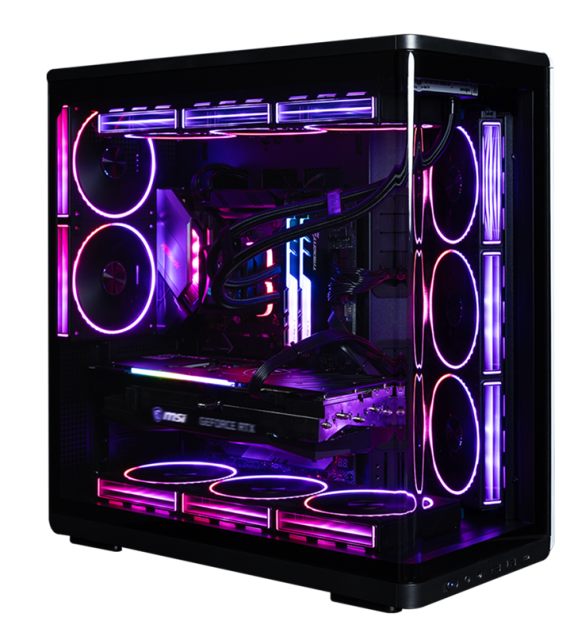 Кутия Zalman P60 Black, Mid-Tower, Tempered Glass, 1x USB 3.1 Type-C, 2x USB 3.0, 1x HD Audio, ATX / mATX / Mini-ITX