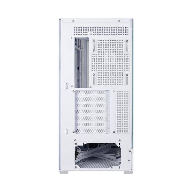 Кутия за компютър Zalman P40 DS White, Mid Tower, 1x USB Type-C, 2x USB 3.0, ATX / mATX / Mini-ITX