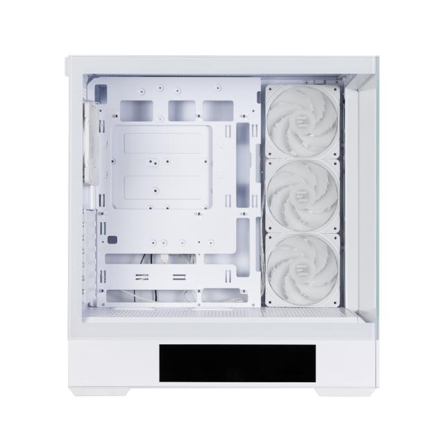 Кутия за компютър Zalman P40 DS White, Mid Tower, 1x USB Type-C, 2x USB 3.0, ATX / mATX / Mini-ITX