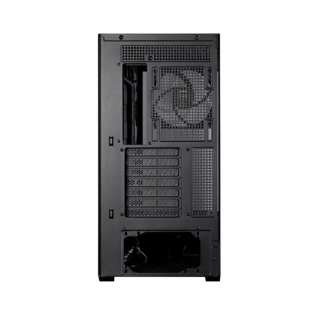 Кутия за компютър Zalman P40 DS Black, Mid Tower, 1x USB Type-C, 2x USB 3.0, ATX / mATX / Mini-ITX