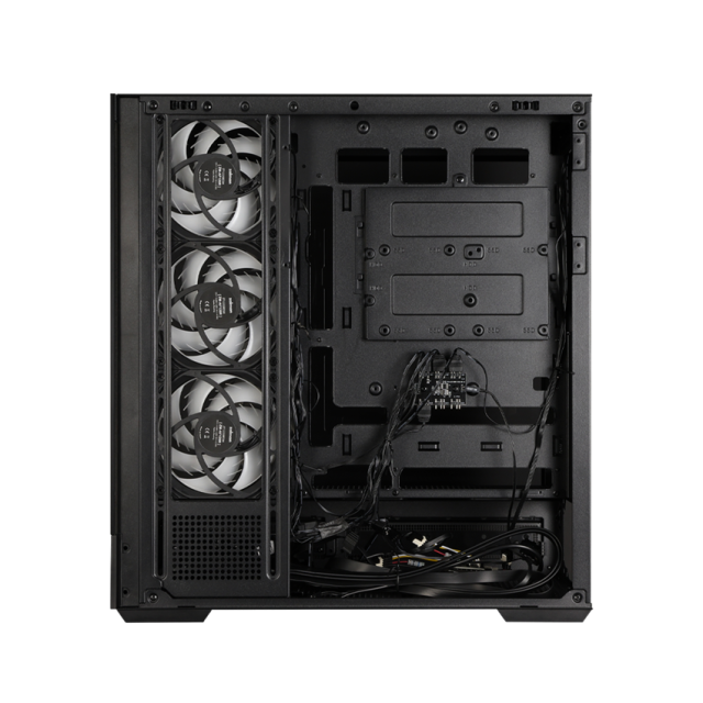 Кутия за компютър Zalman P40 DS Black, Mid Tower, 1x USB Type-C, 2x USB 3.0, ATX / mATX / Mini-ITX