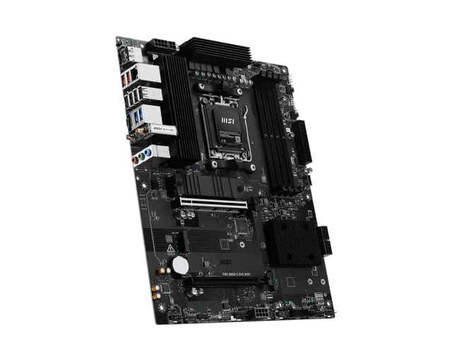 Дънна платка MSI PRO B850-S EVO WIFI, AM5, 4x DDR5, 3x M2, 4x SATA 6Gb/s, HDMI, DisplayPort, ATX
