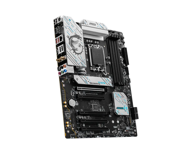 Дънна платка MSI B760 GAMING PLUS WIFI DDR4, LGA1700, 4x DDR4, 2x M.2, 4x SATA 6G, HDMI, DisplayPort, ATX 