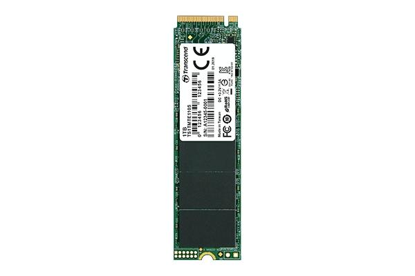 Transcend 1TB SSD, M.2 2280,PCIe Gen3x4, M-Key, 3D TLC, DRAM-less
