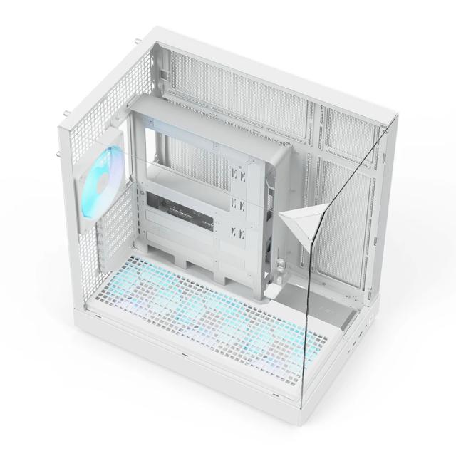 Кутия APNX V2 WHITE, Middle Tower, 2x USB 3.2, 1x USB Тype-C, 1x HD Audio, ATX / Micro ATX / Mini-ITX