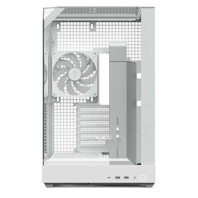 Кутия APNX V2 WHITE, Middle Tower, 2x USB 3.2, 1x USB Тype-C, 1x HD Audio, ATX / Micro ATX / Mini-ITX