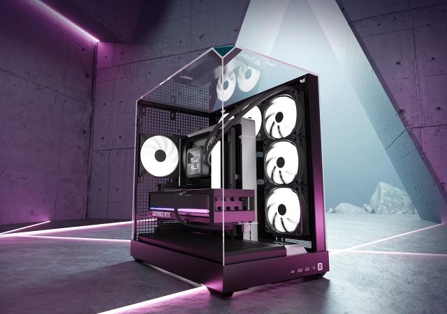 Кутия APNX V2 Black, Middle Tower, 2x USB 3.2, 1x USB Тype-C, 1x HD Audio, ATX / Micro ATX / Mini-ITX
