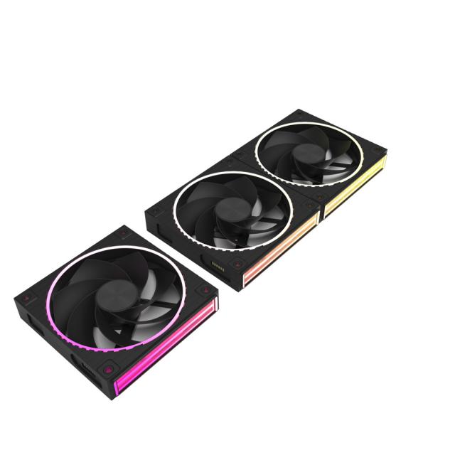 Комплект Вентилатори ZALMAN ZM-DF120R A3 BLACK, 3x 124 x 120 x 25, 4-Pin
