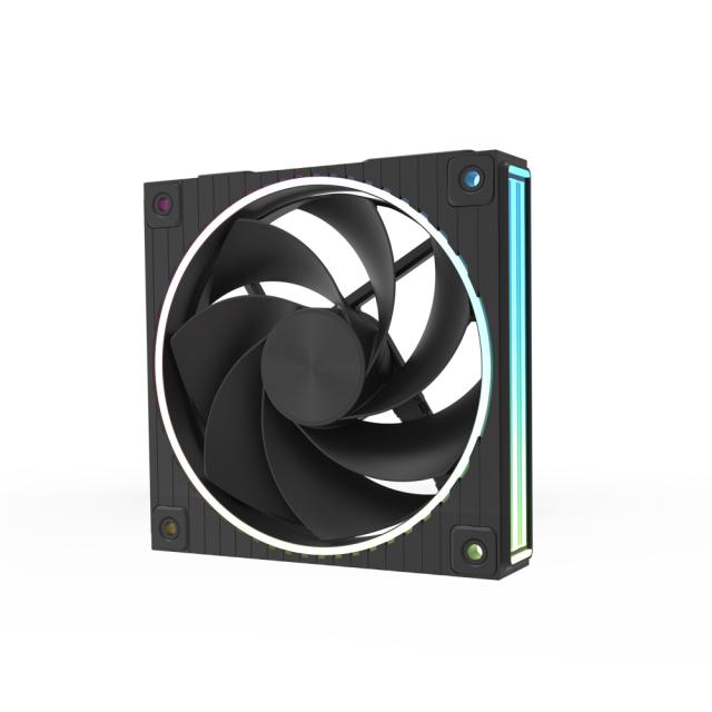 Комплект Вентилатори ZALMAN ZM-DF120R A3 BLACK, 3x 124 x 120 x 25, 4-Pin