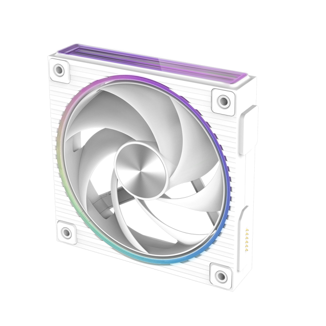 Комплект Вентилатори ZALMAN ZM-DF120 A3 WHITE PWM, 3x 124 x 120 x 25, 4-Pin