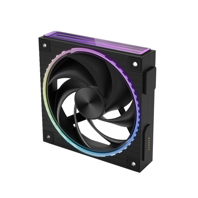 Комплект Вентилатори ZALMAN ZM-DF120 A3 BLACK PWM, 3x 124 x 120 x 25, 4-Pin