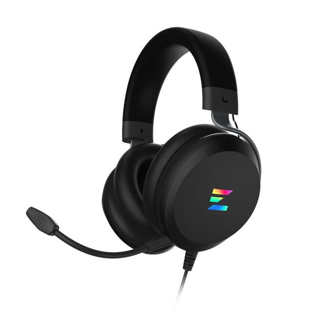 Слушалки ZALMAN ZM-HPS610 ANC, микрофон, USB, Jack 3.5mm, черни