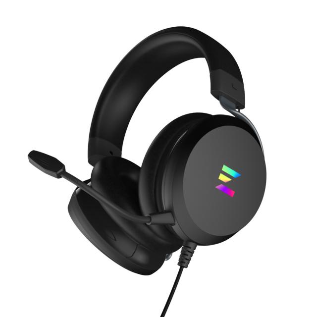 Слушалки ZALMAN ZM-HPS610 ANC, микрофон, USB, Jack 3.5mm, черни