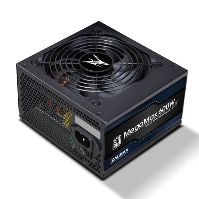 Захранване Zalman MegaMax ZM600-TXII, 600W, Active PFC, 80 Plus Standard