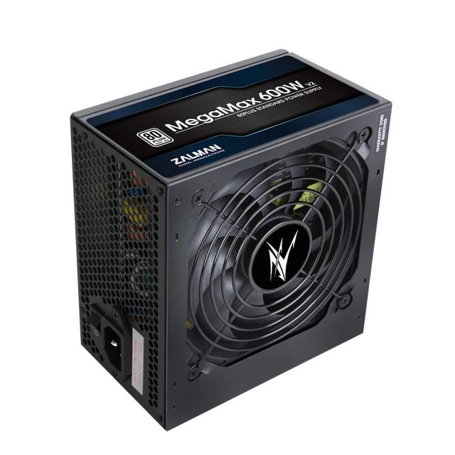 Захранване Zalman MegaMax ZM600-TXII, 600W, Active PFC, 80 Plus Standard