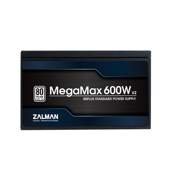 Захранване Zalman MegaMax ZM600-TXII, 600W, Active PFC, 80 Plus Standard