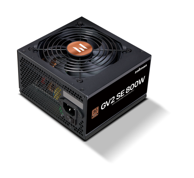 Захранване Zalman ZM800-GV2SE 800W, Active PFC, 80 PLUS BRONZE