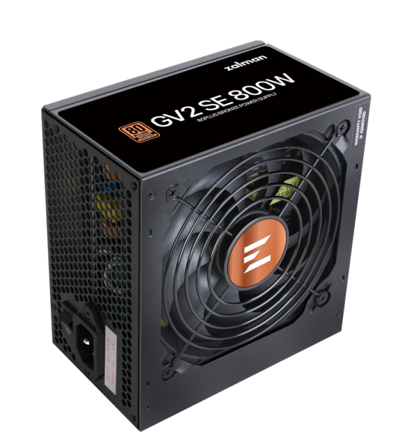 Захранване Zalman ZM800-GV2SE 800W, Active PFC, 80 PLUS BRONZE