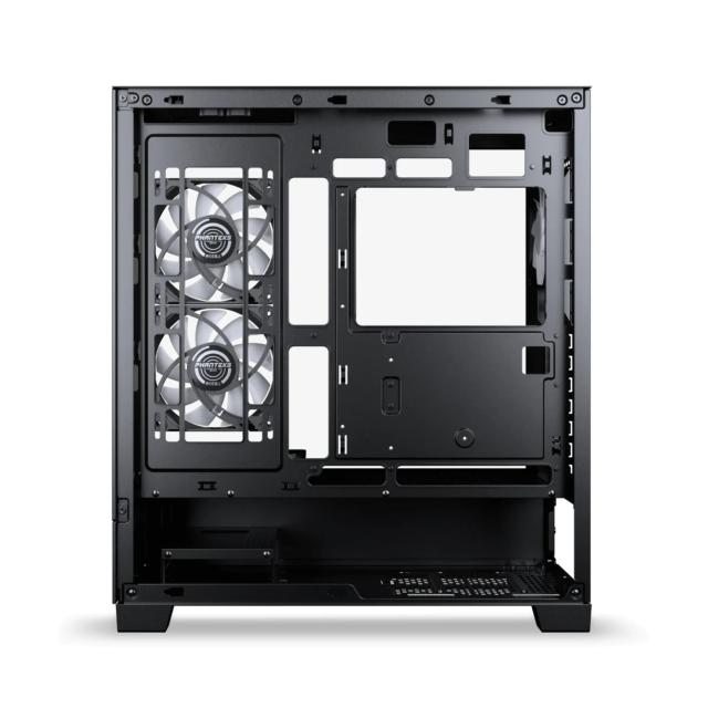 Кутия Phanteks View Matrix Black, Middle Tower, 2x USB 3.0, 1x USB 3.2 Type-C, 1x HD Audio, E-ATX ATX / Micro ATX / Mini ITX