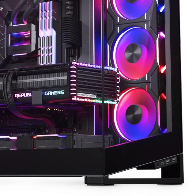Кутия Phanteks NV7 Black, Middle Tower, 2x USB 3.2 Type-C, 1x HD Audio, E-ATX ATX / Micro ATX / Mini ITX