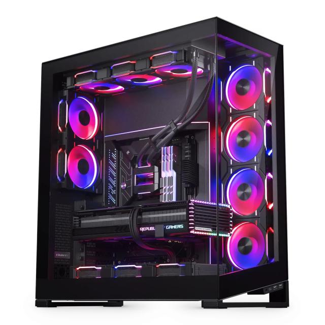 Кутия Phanteks NV7 Black, Middle Tower, 2x USB 3.2 Type-C, 1x HD Audio, E-ATX ATX / Micro ATX / Mini ITX