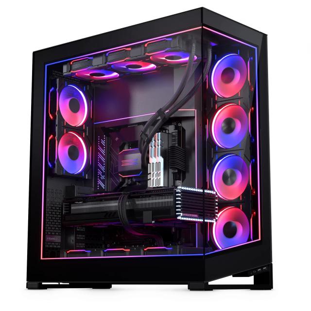 Кутия Phanteks NV7 Black, Middle Tower, 2x USB 3.2 Type-C, 1x HD Audio, E-ATX ATX / Micro ATX / Mini ITX