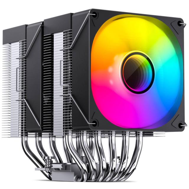 Охладител за процесора Jonsbo CR-1400 DV2 ARGB Black, Intel LGA1700, 1200, 115X / AMD AM4, AM5