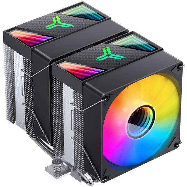 Охладител за процесора Jonsbo CR-1400 DV2 ARGB Black, Intel LGA1700, 1200, 115X / AMD AM4, AM5