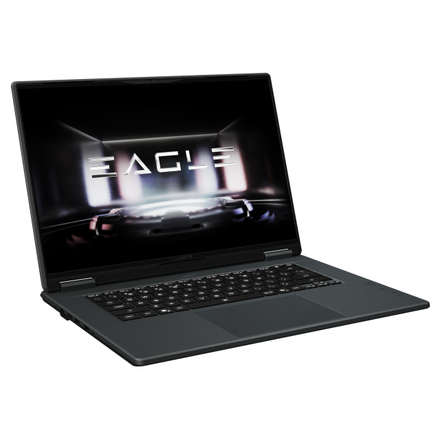 Лаптоп Gigabyte Eagle GL6J, AMD Ryzen 5 7533HS 6C (3.3 / 4.4GHz, 16MB Cache), 16" (40.64cm) WUXGA IPS Anti-Glare 165Hz Display, NVIDIA GF RTX4050 6GB GDDR6, 16GB DDR5, 512GB SSD NVMe, No OC