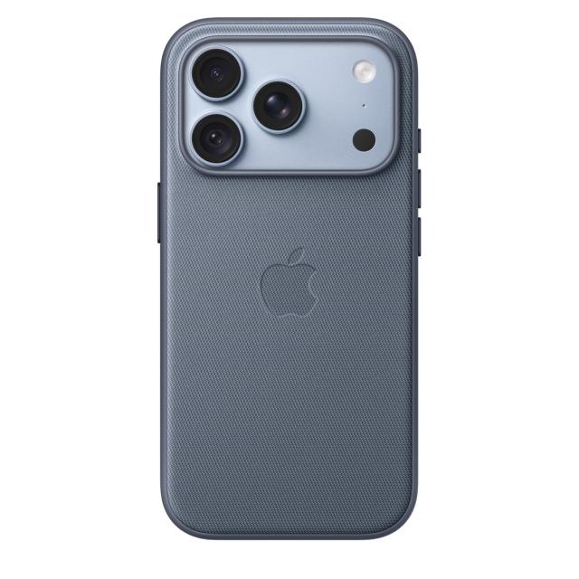 Гръб Apple iPhone 18 Pro TechWoven Case with MagSafe, Chambray Blue