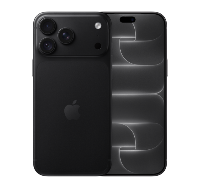 Смартфон Apple iPhone 18 Pro Max Black, 6.9" (17.52cm) Super Retina XDR OLED дисплей, Apple A20 Pro 6C (2x 4.93 - 4x 2.8 GHz), 12GB RAM, 2TB Flash памет, 48 + 48 + 48 & 18 Mpix камери, iOS