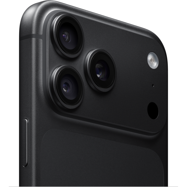 Смартфон Apple iPhone 18 Pro Max Black, 6.9" (17.52cm) Super Retina XDR OLED дисплей, Apple A20 Pro 6C (2x 4.93 - 4x 2.8 GHz), 12GB RAM, 2TB Flash памет, 48 + 48 + 48 & 18 Mpix камери, iOS