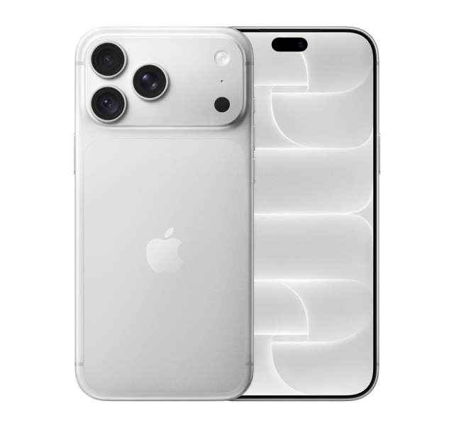 Смартфон Apple iPhone 18 Pro Max Silver, 6.9" (17.52cm) Super Retina XDR OLED дисплей, Apple A20 Pro 6C (2x 4.93 - 4x 2.8 GHz), 12GB RAM, 2TB Flash памет, 48 + 48 + 48 & 18 Mpix камери, iOS
