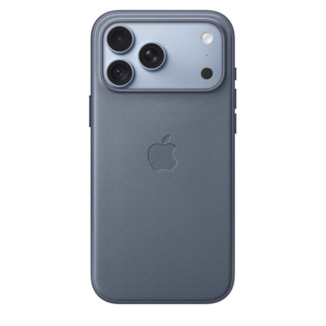 Гръб Apple iPhone 18 Pro Max TechWoven Case with MagSafe, Chambray Blue