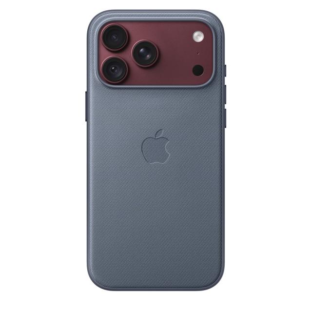 Гръб Apple iPhone 18 Pro Max TechWoven Case with MagSafe, Chambray Blue