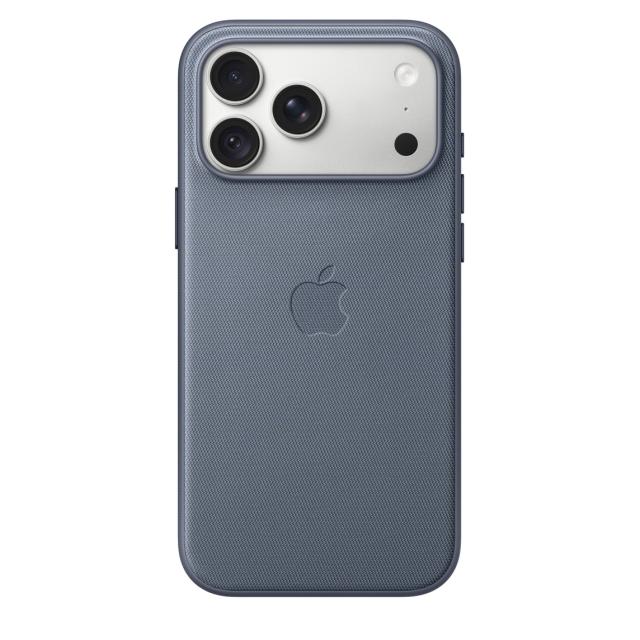 Гръб Apple iPhone 18 Pro Max TechWoven Case with MagSafe, Chambray Blue