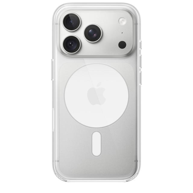 Гръб Apple iPhone 18 Pro Clear Case with MagSafe, прозрачен