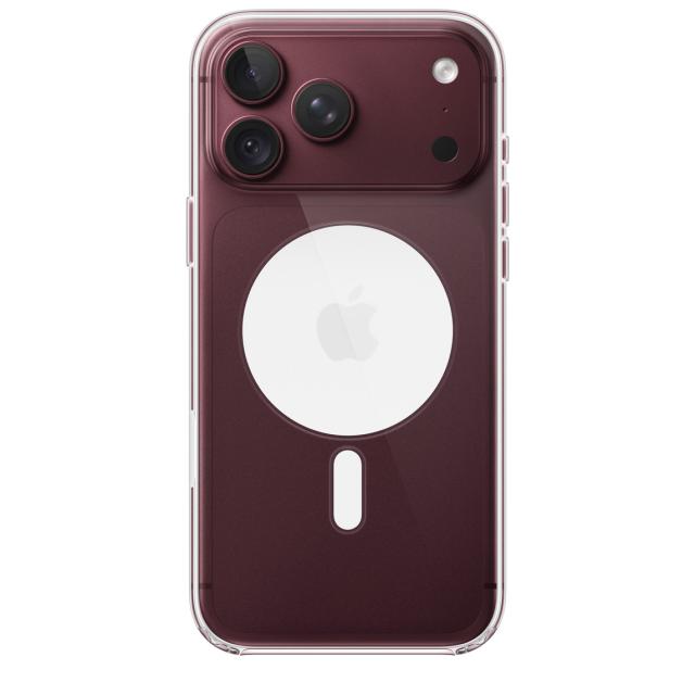 Гръб Apple iPhone 18 Pro Max Clear Case with MagSafe, прозрачен