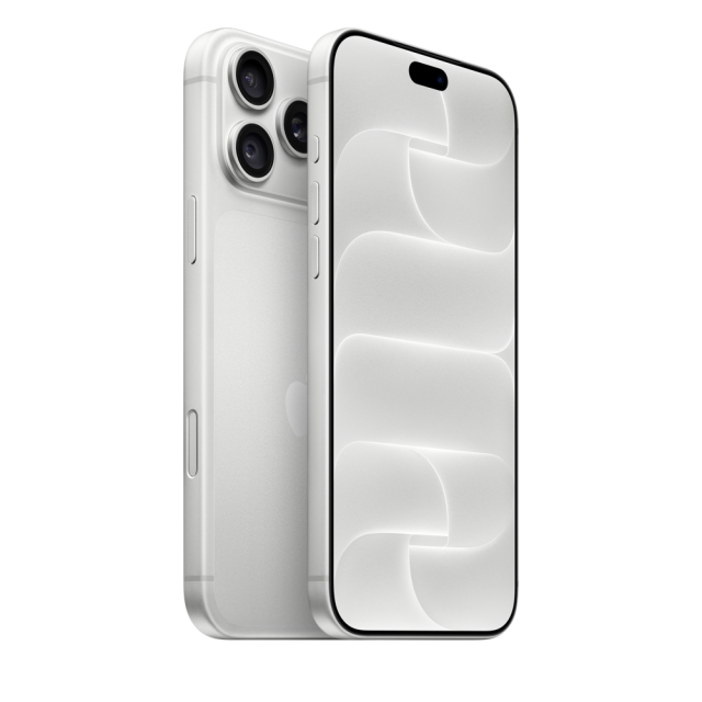 Смартфон Apple iPhone 18 Pro Max Silver, 6.9" (17.52cm) Super Retina XDR OLED дисплей, Apple A20 Pro 6C (2x 4.93 - 4x 2.8 GHz), 12GB RAM, 512GB Flash памет, 48 + 48 + 48 & 18 Mpix камери, iOS