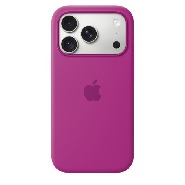 Гръб Apple iPhone 18 Pro Silicone Case with MagSafe, Magenta