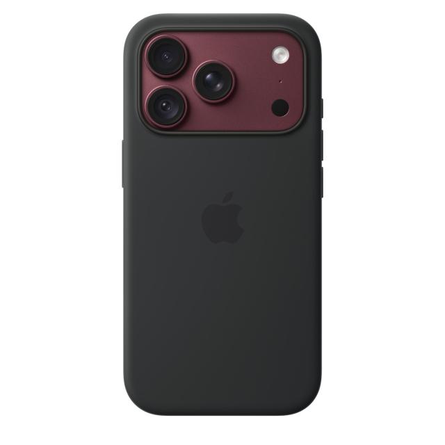 Гръб Apple iPhone 18 Pro Silicone Case with MagSafe, Black