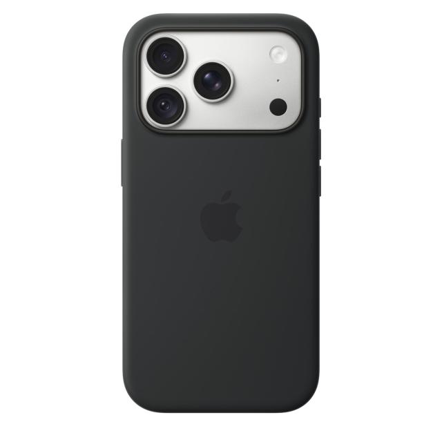 Гръб Apple iPhone 18 Pro Silicone Case with MagSafe, Black