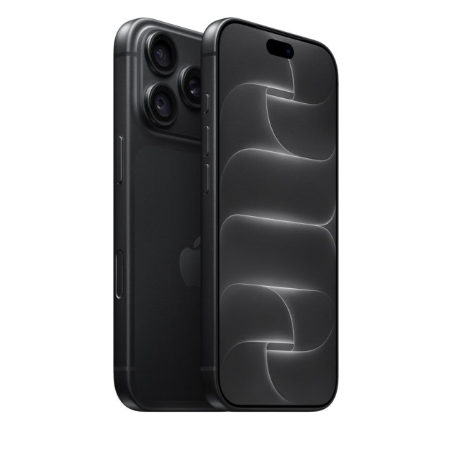 Смартфон Apple iPhone 18 Pro Black, 6.3" (16.0 cm) Super Retina XDR OLED 120Hz дисплей, Apple A20 Pro 6C (2x 4.93 - 4x 2.8 GHz), 12GB RAM, 1TB Flash памет, 48 + 48 + 48 & 18 Mpix камери, iOS