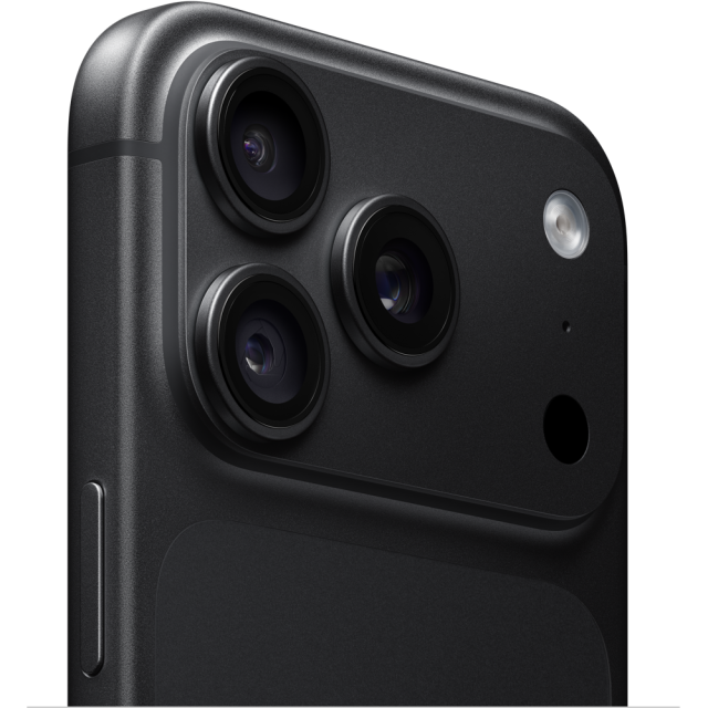 Смартфон Apple iPhone 18 Pro Black, 6.3" (16.0 cm) Super Retina XDR OLED 120Hz дисплей, Apple A20 Pro 6C (2x 4.93 - 4x 2.8 GHz), 12GB RAM, 1TB Flash памет, 48 + 48 + 48 & 18 Mpix камери, iOS