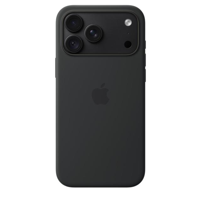 Гръб Apple iPhone 18 Pro Max Silicone Case with MagSafe, Black