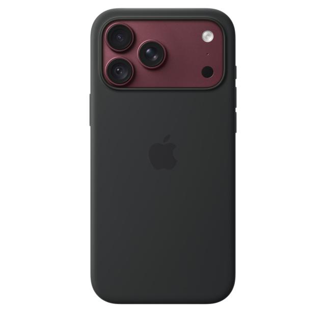 Гръб Apple iPhone 18 Pro Max Silicone Case with MagSafe, Black